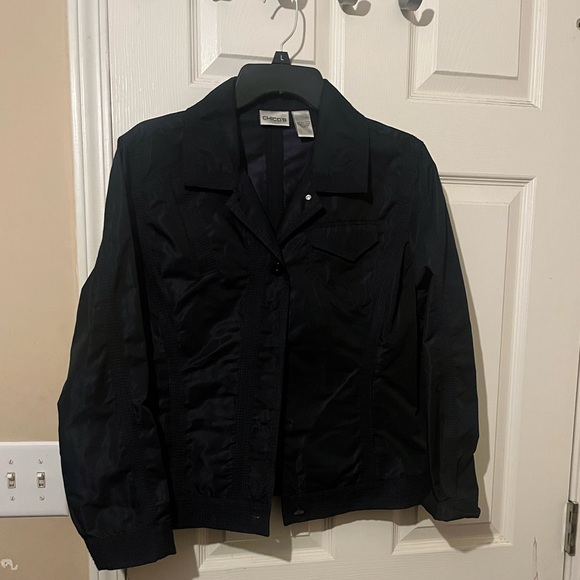 Chico's Classic Black Men's Jacket - Picture 3 of 4